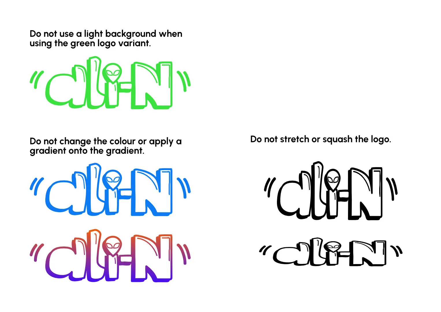 Jas und Neins für den Logo und Icon. Dazu ist es möglich die Logos und Icons auf Mustern aufzulegen aber die Farben kann nicht geändert.