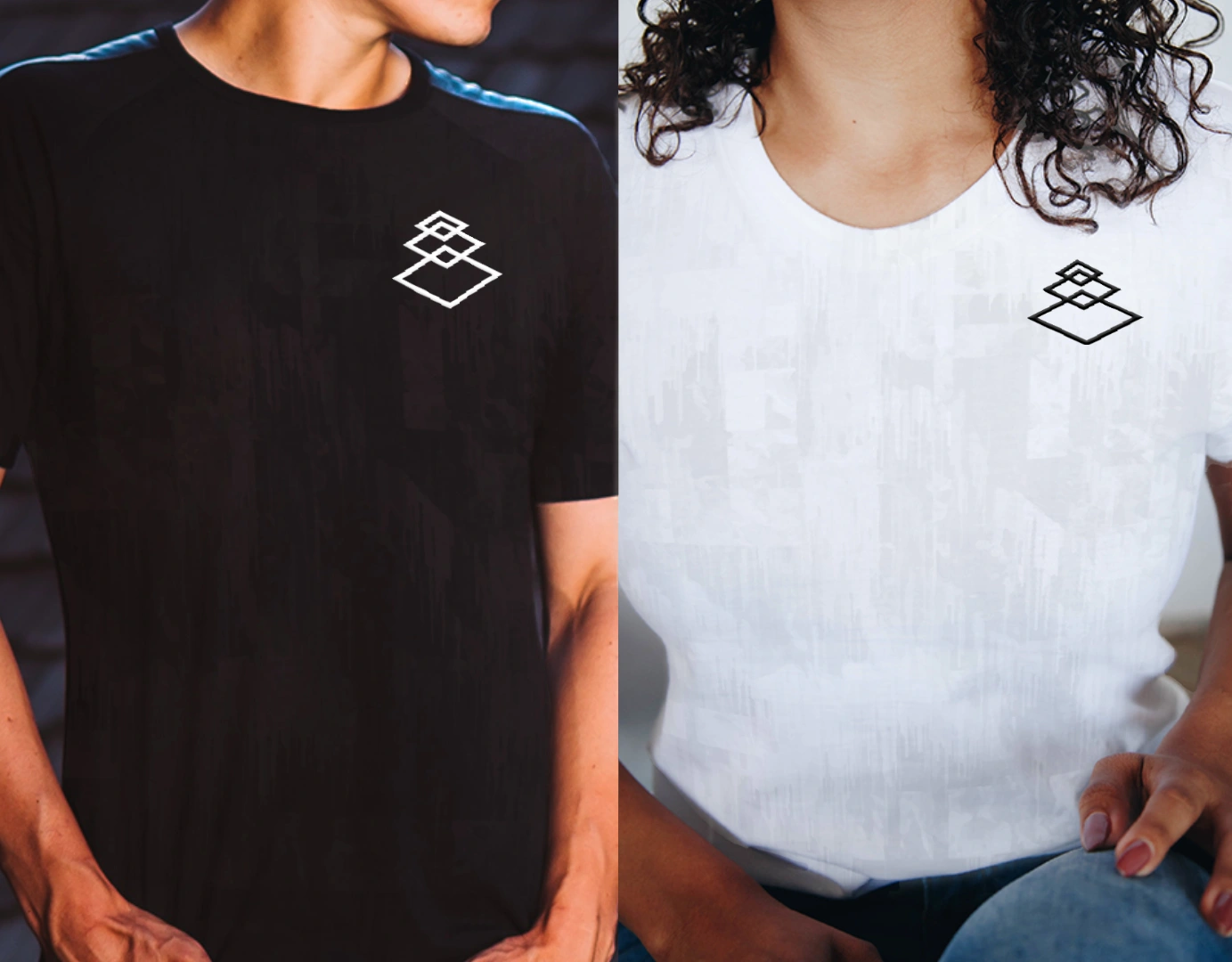 Corporate Identity. Resonanz Branding auf T-Shirts.